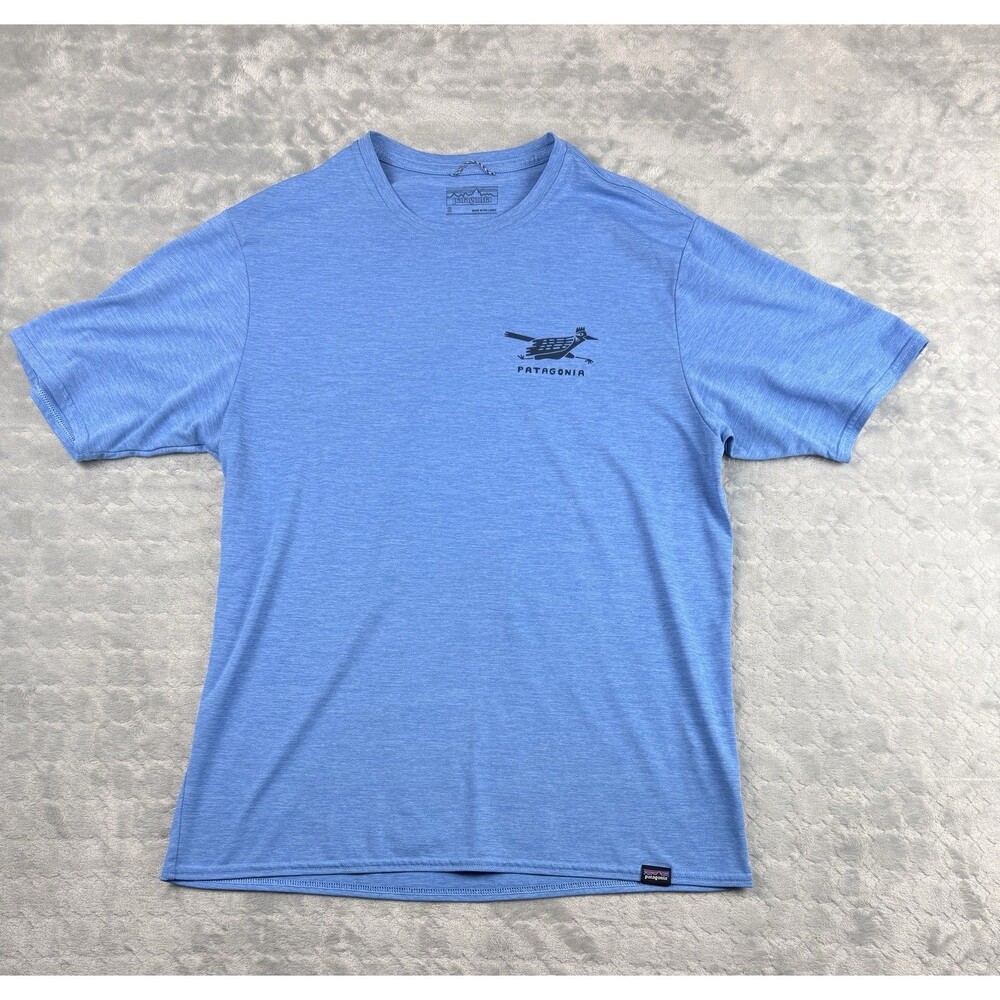Patagonia Capilene Cool Daily Men’s Size S Unpaved Roads Trail Running Road Run